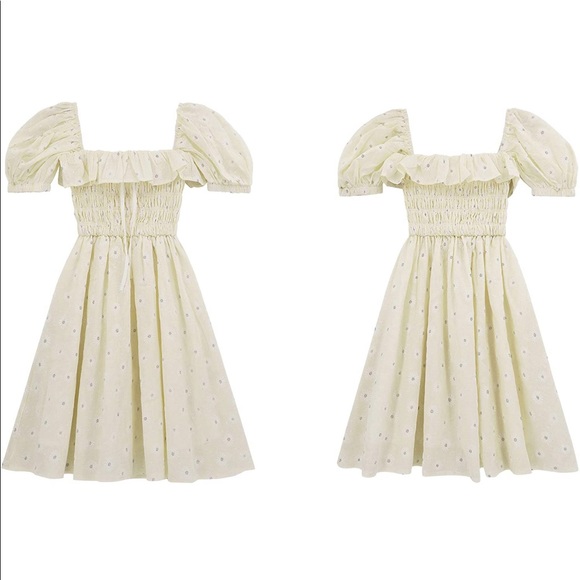 Beige floral dress - Picture 2 of 3